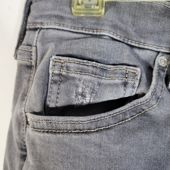 Womans Top Shop Moto Tall Jeans 30 x 36 Gray Jamie Skinny - Picture 7 of 11